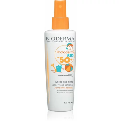 Bioderma Photoderm KID Spray zaščitno pršilo za otroke SPF 50+ 200 ml