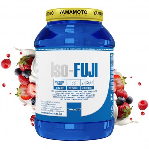 Yamamoto nutrition iso-fuji &amp;ndash; izolat proteina surutke visoke čistoće - vanila 2kg Slike