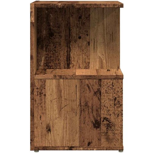  Noćni ormarići 2 kom Staro drvo 35x35x55 cm Konstruirano drvo Slike
