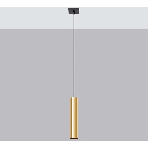  Sollux SL.1200 - Luster na sajli LAGOS 1xGU10/10W/230V, zlatni Slike