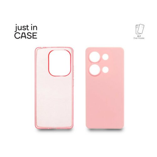 Just In Case 2u1 extra case mix plus paket maski za telefon redmi note 13 pro 4g pink ( MIX325PK ) Cene