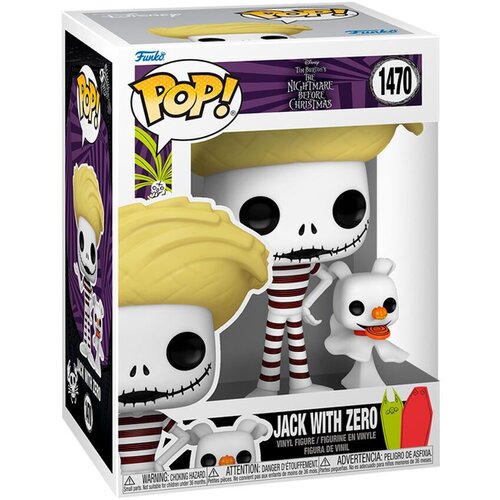 Funko POP figura Disney Noćna mora prije Božića: Jack s Zero Slike