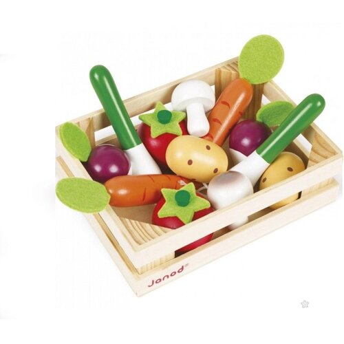 Janod otro&amp;scaron;ki igralni set ko&amp;scaron;arica z zelenjavo Slike