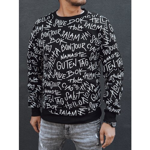 DStreet Bluza męska bez kaptura czarna Cijene