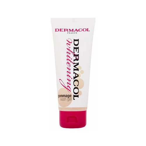 Dermacol whitening gommage wash gel čistilni gel z mikrodelci proti pigmentnim lisam 100 ml za ženske