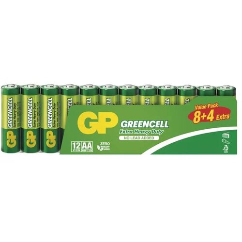 Emos Baterije v kompletu 12 ks AA GREENCELL – Cene