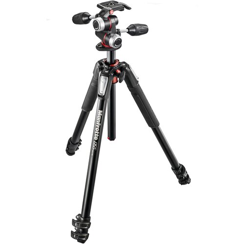 Manfrotto 055 aluminijasto 3-sekcijsko stojalo z xpro 3 way glavo + 200PL ploščico, (20845444) Cene