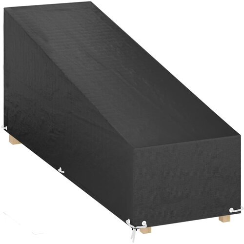 VidaXL Navlaka za ležaljku s 12 u&amp;scaron;ica 205x75x40/70 cm od polietilena Slike