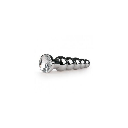 EasyToys - Anal Collection Metalni analni čep No. 19 - srebrna, prozirna Cijene