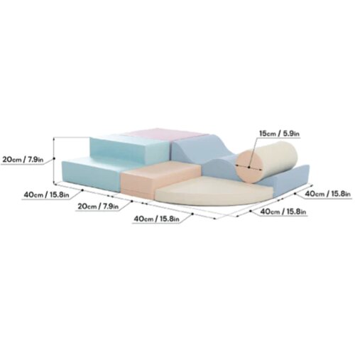 IGLU set EXPLORER - pastelni Slike