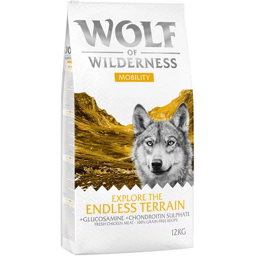 Wolf of Wilderness Varčno pakiranje "Explore" 2 x 12 kg - Explore The Endless Terrain - Mobility