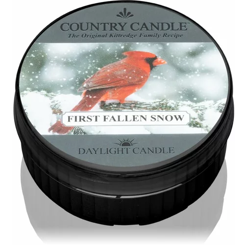 Country Candle First Fallen Snow čajna sveča 42 g