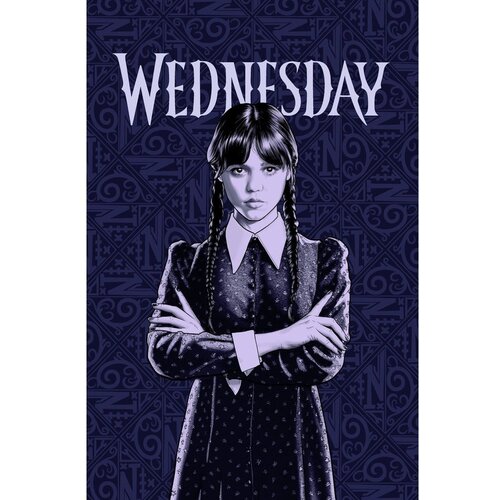 Jerry Fabrics Tamno plava deka za bebe od flisa 100x150 cm Wednesday – Cijene