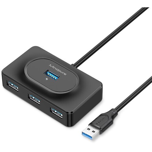 INF Visokohitrostni 4-portni USB 3.0 razdelilnik za prenosnike in računalnike 0,5 m, (5000129854) Cene