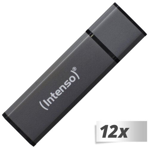 Intenso 12x1 alu line 16GB usb stick 2.0 anthrazit Cijene