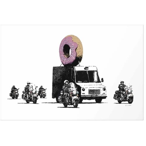  Plakat - Donut Police 42x29.7 Bez okvira Cene