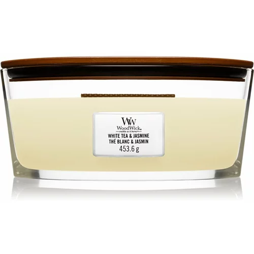 WoodWick white tea & jasmine dišeča svečka 453,6 g unisex