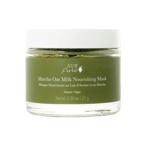 100% Pure matcha oat milk negovalna maska Cene