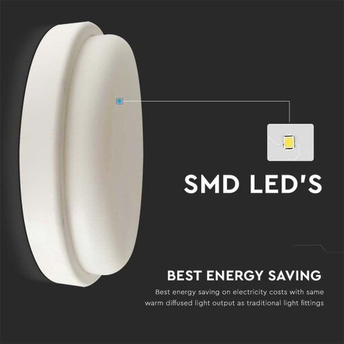  LED plafonsko svetlo za kupatilo LED/12W/230V 4000K IP54 prečnik 15 cm Slike