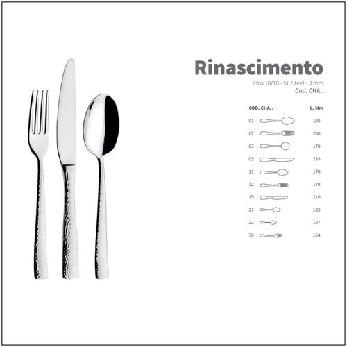 Abert nož za tortu rinascimento - inox Cene
