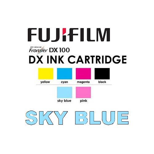 Fuji DX100 Ink Cartridge Sky Blue 200 ml Slike
