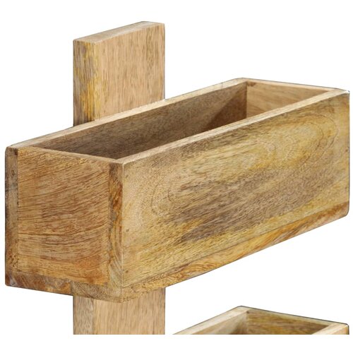  Zidni stalak za časopise 30 x 11 x 72 cm od masivnog drva manga Slike