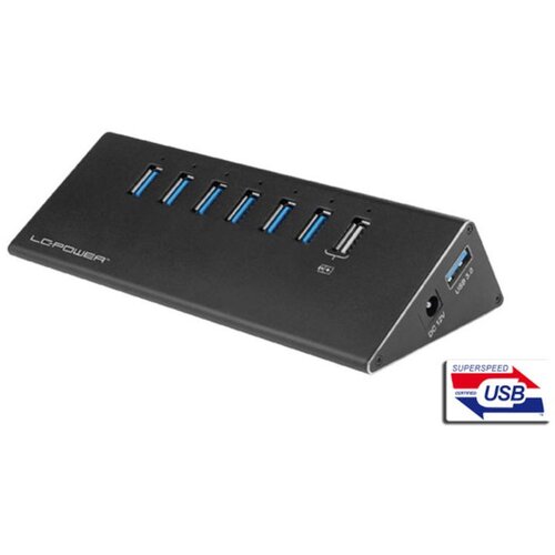 LC Power LC-HUB-ALU-2B-7, 7 ports usb hub Cene
