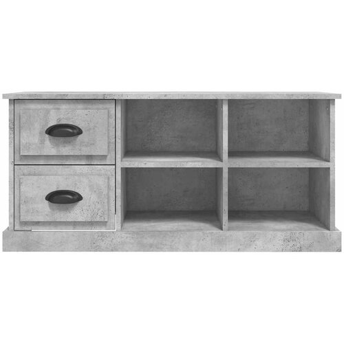  ormarić boja betona 102x35,5x47,5 cm konstruirano drvo Slike