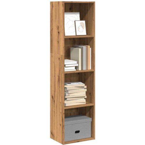 VidaXL Regal za knjige boja artisian hrast 40x30x152 cm drveni Slike