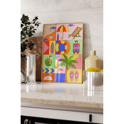 WALLXPERT Dekorativna slika u okviru 30 x 40 cm Cene