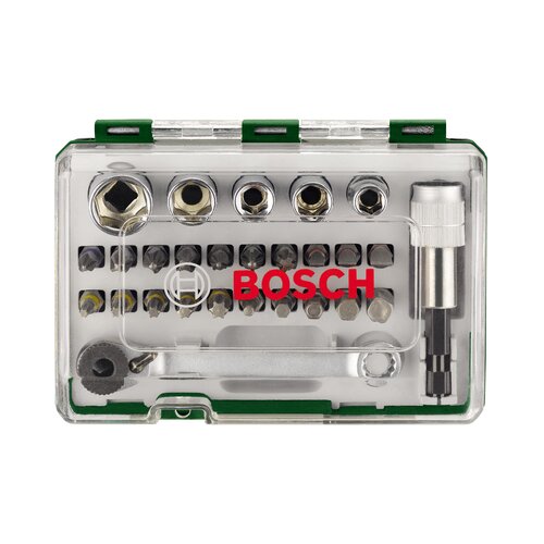 Bosch Komplet vijačnih nastavkov in nasadnih ključev (27-delni) Slike