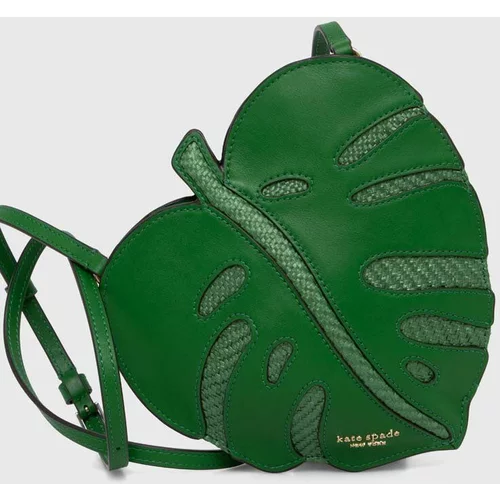 Kate Spade Kožna torba boja: zelena, KH133
