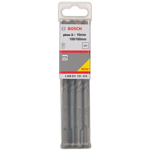 Bosch hamer burgija sds plus-3 2608831120, 10 x 100 x 160 mm Cene