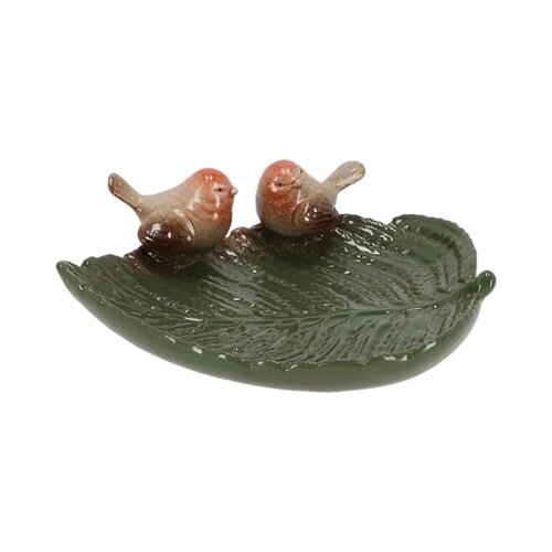 Esschert Design Hranilica za ptice Leaf &amp;ndash; Slike