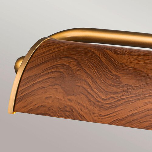 Elstead Lighting Elstead WINCHFIELD-PLL-AB-OAK - Osvetljenje za slike WINCHFIELD 4xE14/40W/230V hrast Slike