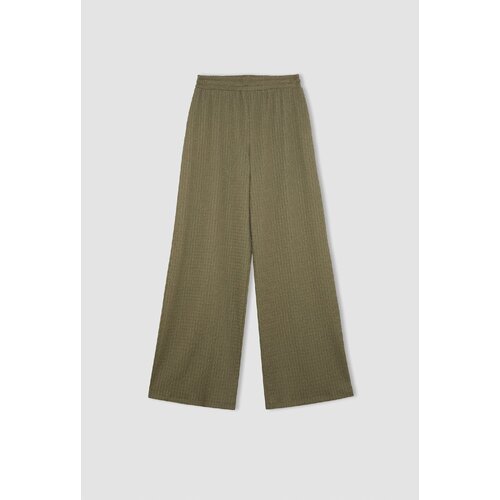 Defacto Traditional Straight Fit Wrinkled Trousers Slike