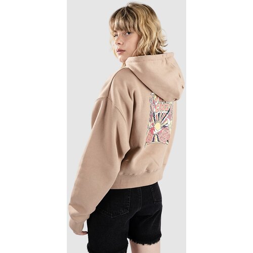 Santa Cruz Foxy Sun Pulover s kapuco taupe Slike