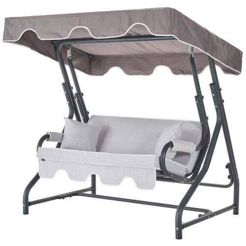 Hanah home morus 3 Multicolor Garden Double Swing Chair Slike