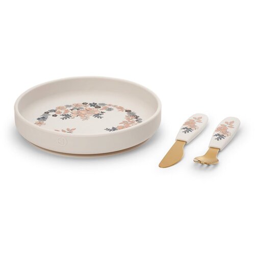 Elodie Details blue Garden Silikonski Set Za Jelo Slike
