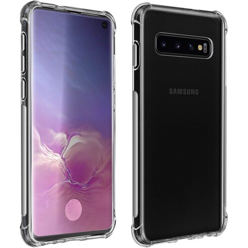 AVIZAR samsung galaxy S10 premium 360° protection pack: mehka torbica iz kaljenega stekla, odporna na udarce - prozorna, (20626585) Cene