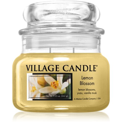 Village Candle Lemon Blossom di&amp;scaron;eča sveča 262 g Slike
