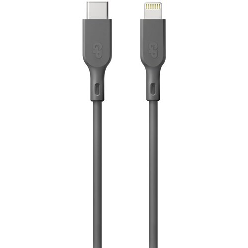 GP Batteries GP CL1P Lade &amp;amp; Sync Cable 1m USB-C / Apple Lightning, black Slike