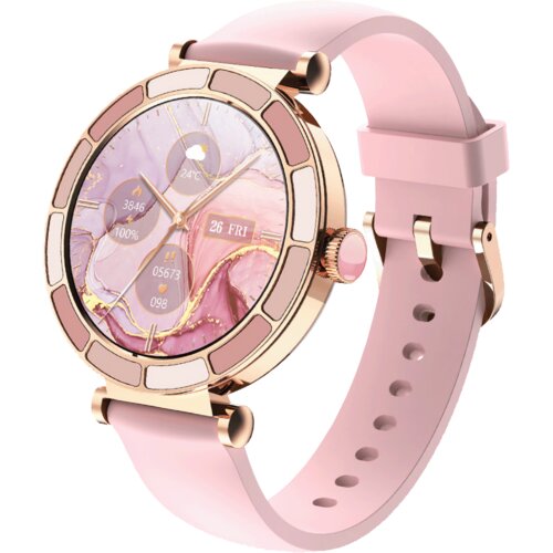 Mean IT Pametni sat M45, 1.27&amp;quot;, IPS, Bluetooth, Roze Slike