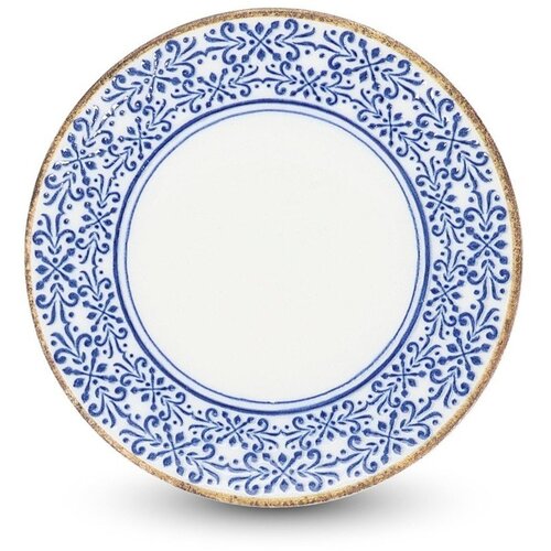 BonBistro Bel/moder desertni porcelanast krožnik &amp;oslash; 16 cm Azul &amp;ndash; Slike