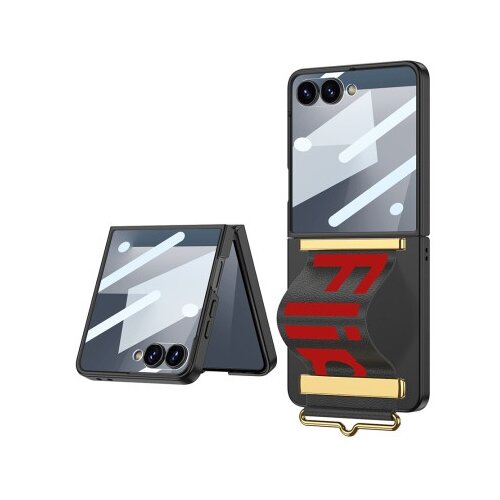  Futrola strap case za samsung f751b galaxy z flip 7 5g crna (gkk case) ( F121549 ) Cene