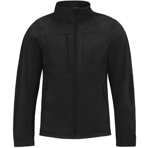 Jakna ZIP MU&Scaron;KA B&C HOODED SOFTSHELL CRNA XL Cene