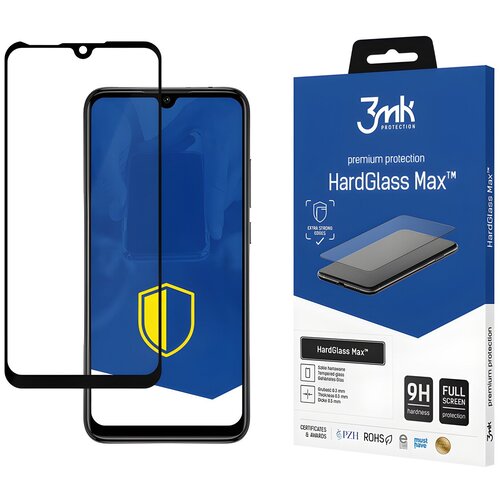 3mk HardGlass Max - za&amp;scaron;titno staklo za Xiaomi Mi A3/Mi CC9e - Crna KP20994 Slike