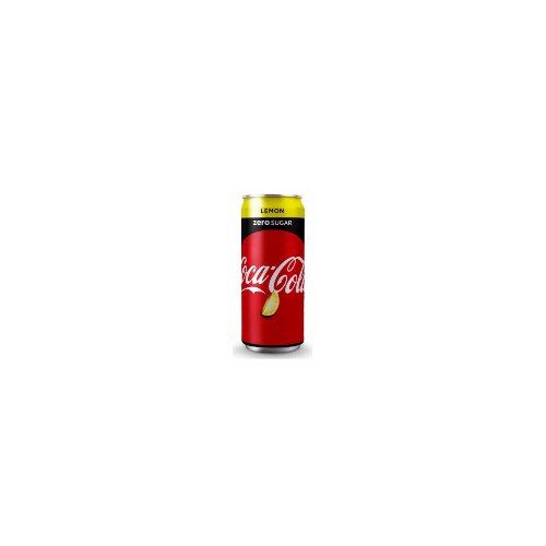 Coca-Cola zero lemon gazirani sok 330ml limenka Slike