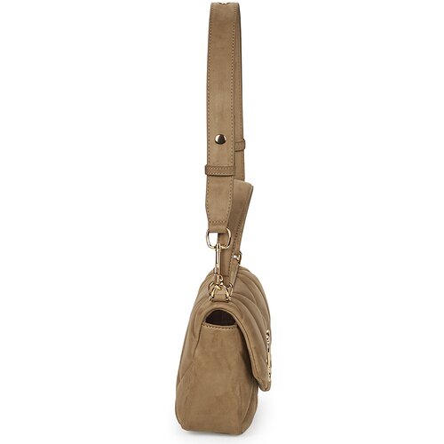 Love Moschino Torbe za čez ramo EMBOSSED Q SUEDE Bež Slike