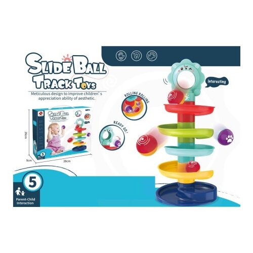  Bebi igračka - tobogan sa lopticama ( MKL981338 ) Cene